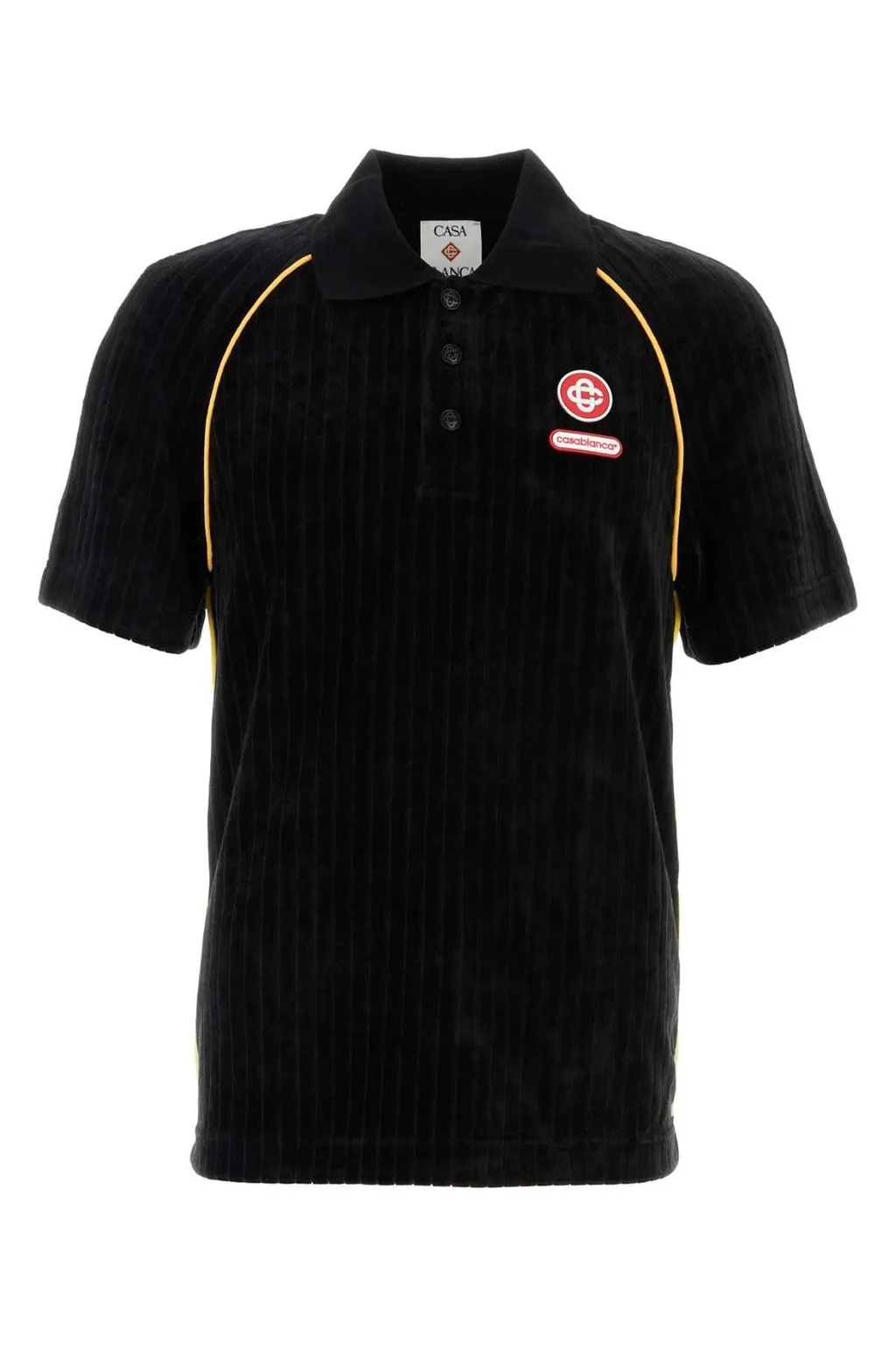 Casablanca Logo Patch Polo Shirt