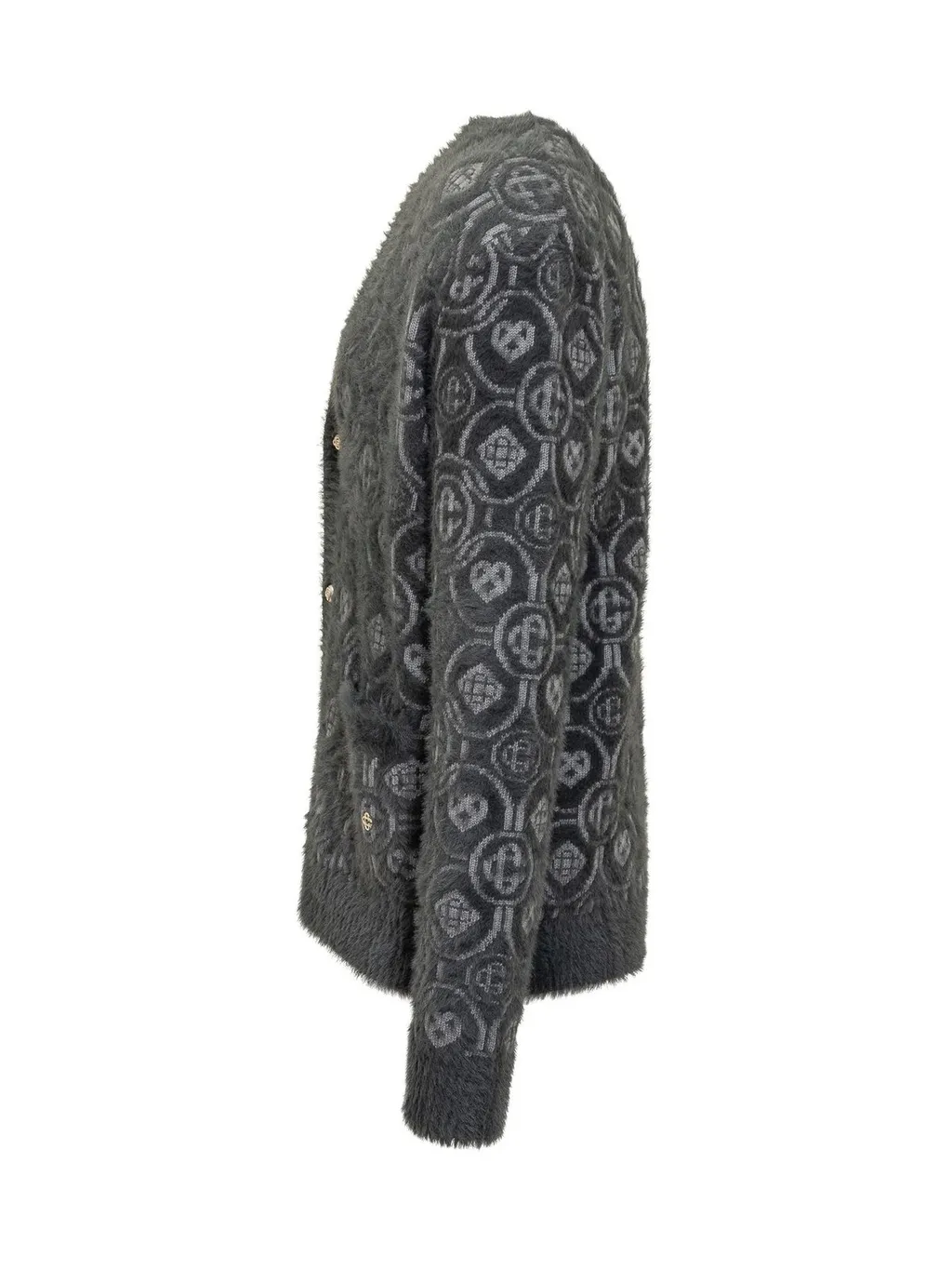 Casablanca Monogram Knitted Cardigan