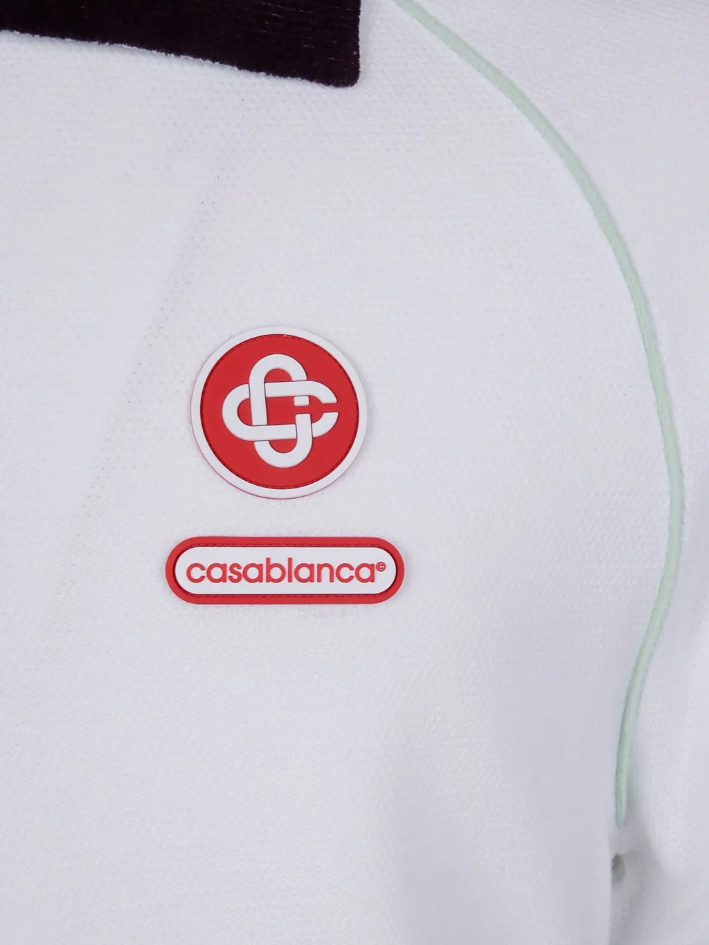 Casablanca Pique Polo Shirt