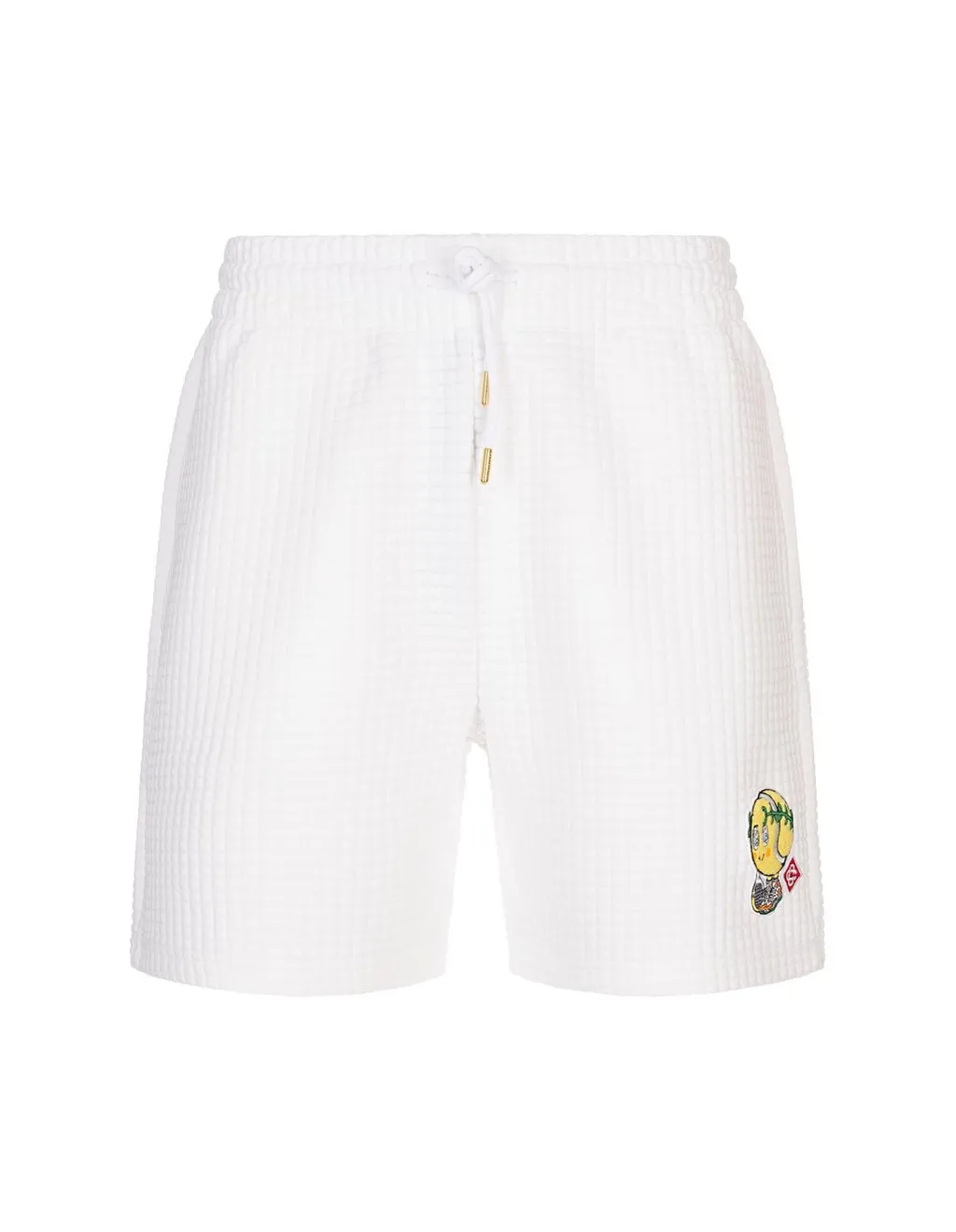 Casablanca Tennis Mascot Quilted Sweatshorts