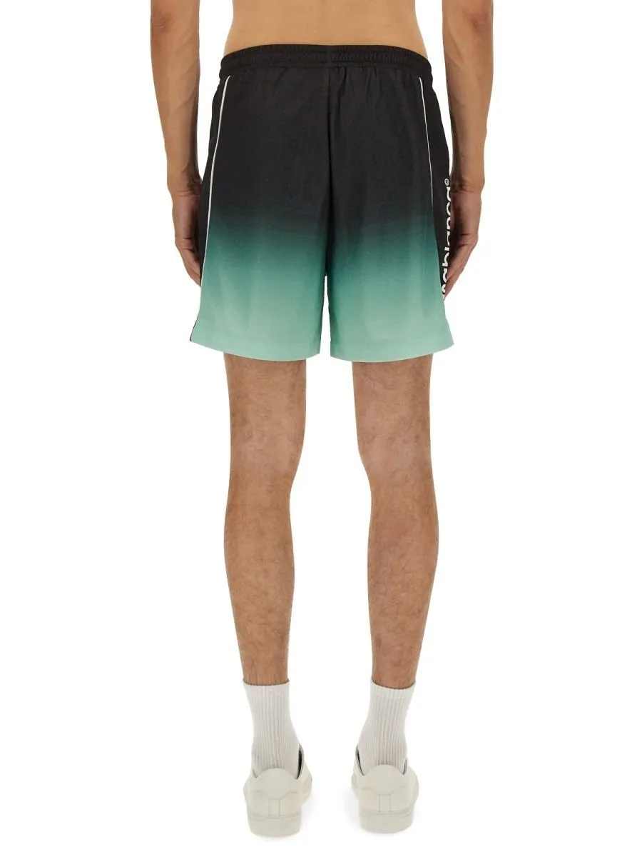 Casablanca Gradient Monogram Jacquard Football Shorts