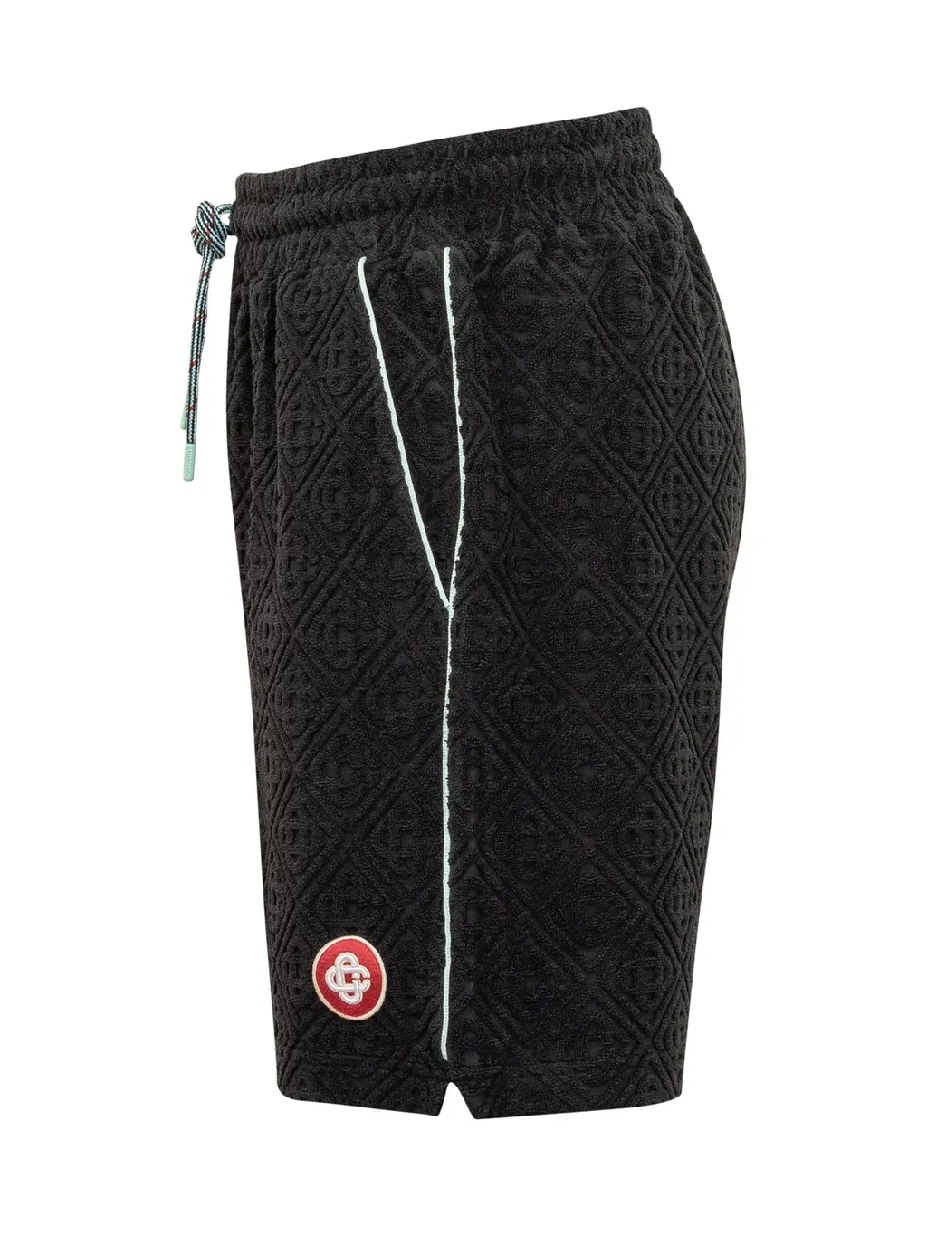 Casablanca Logo Embroidered Towelling Shorts