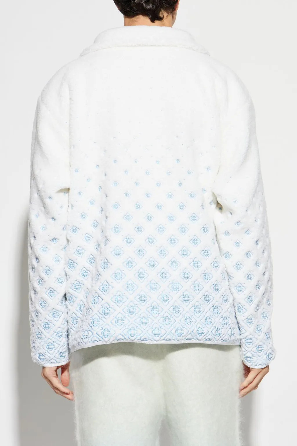 Casablanca Half-Zip Monogram Sweatshirt