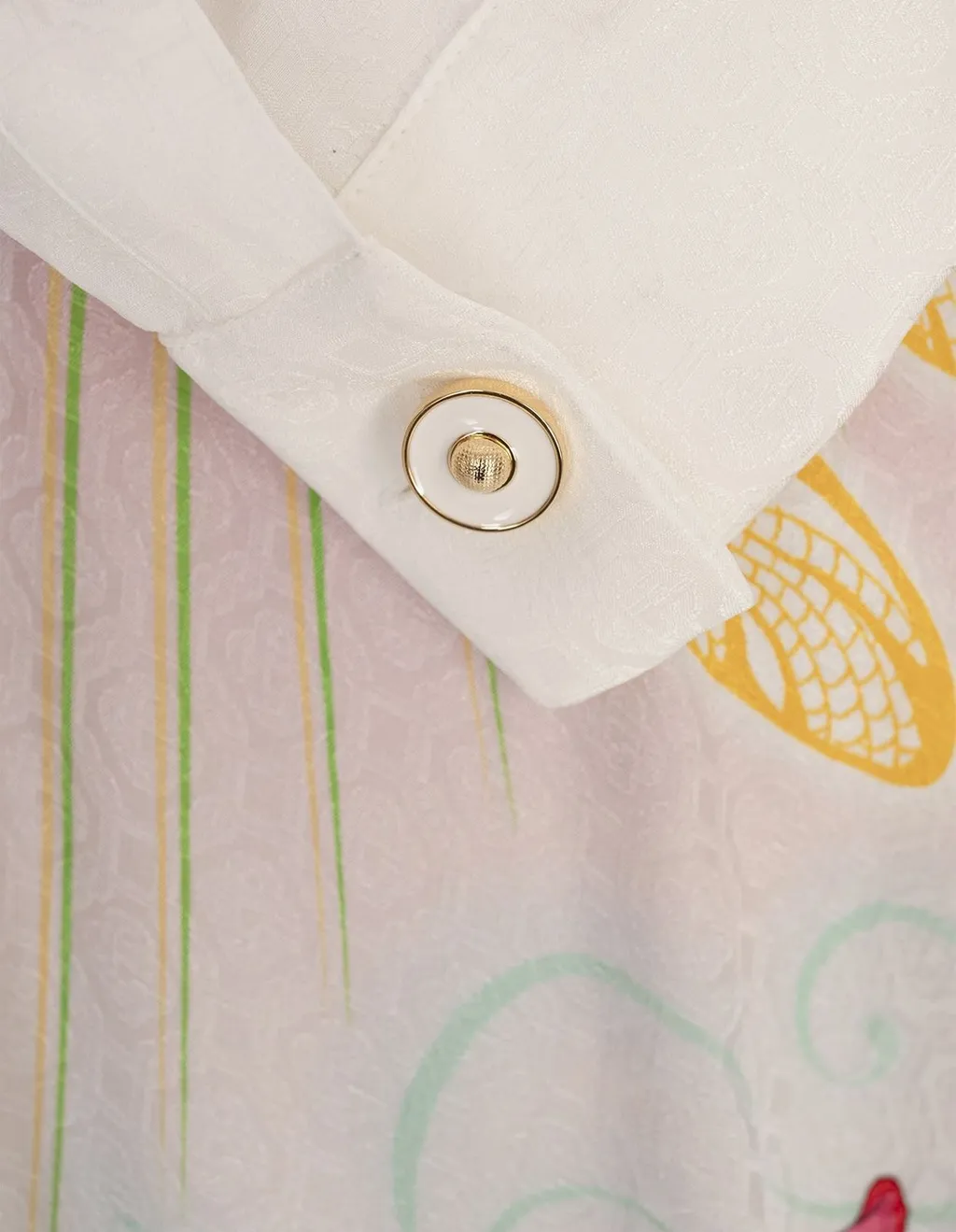Casablanca Printed Satin Shirt