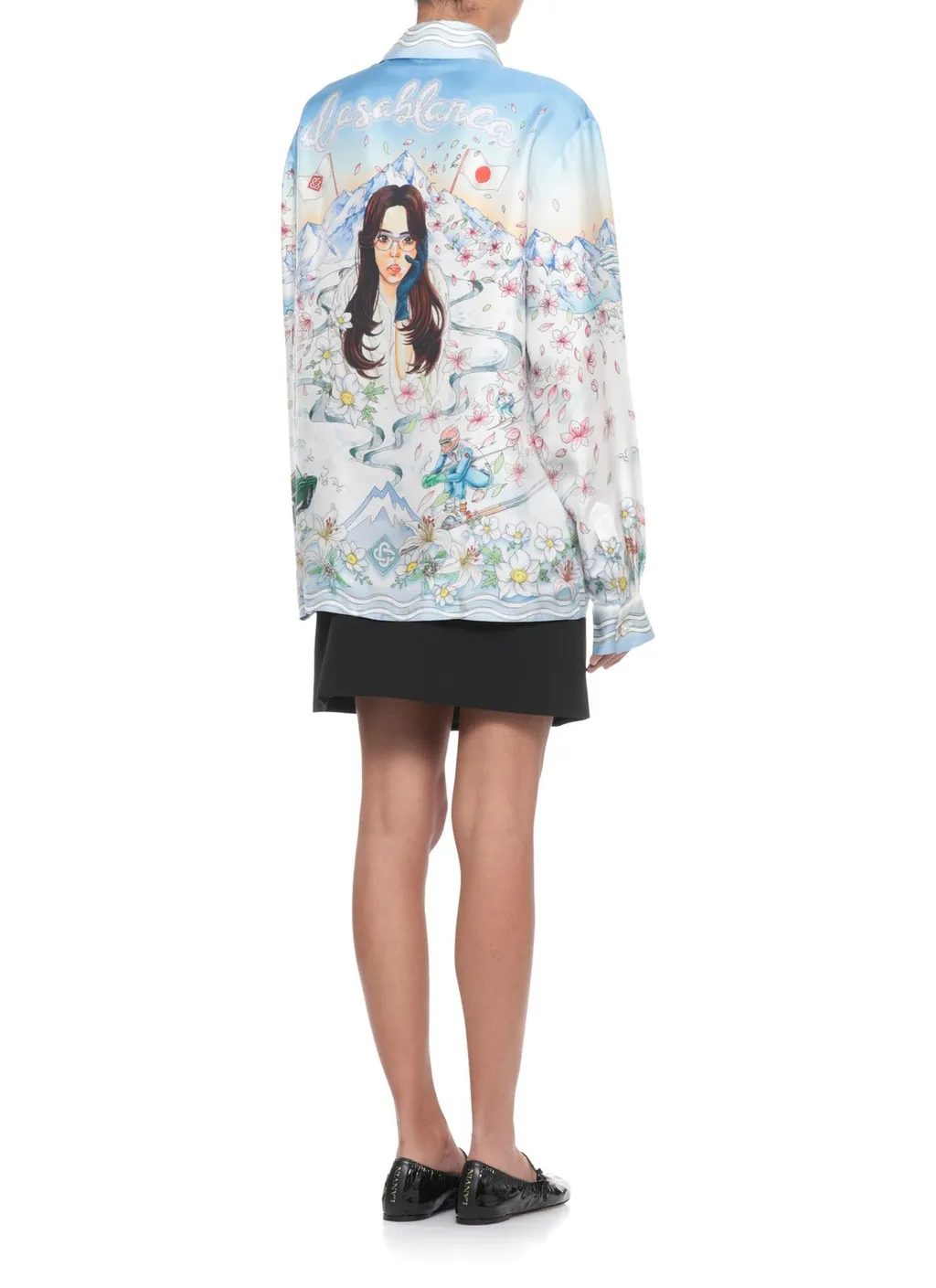 Casablanca Printed Long Sleeved Shirt
