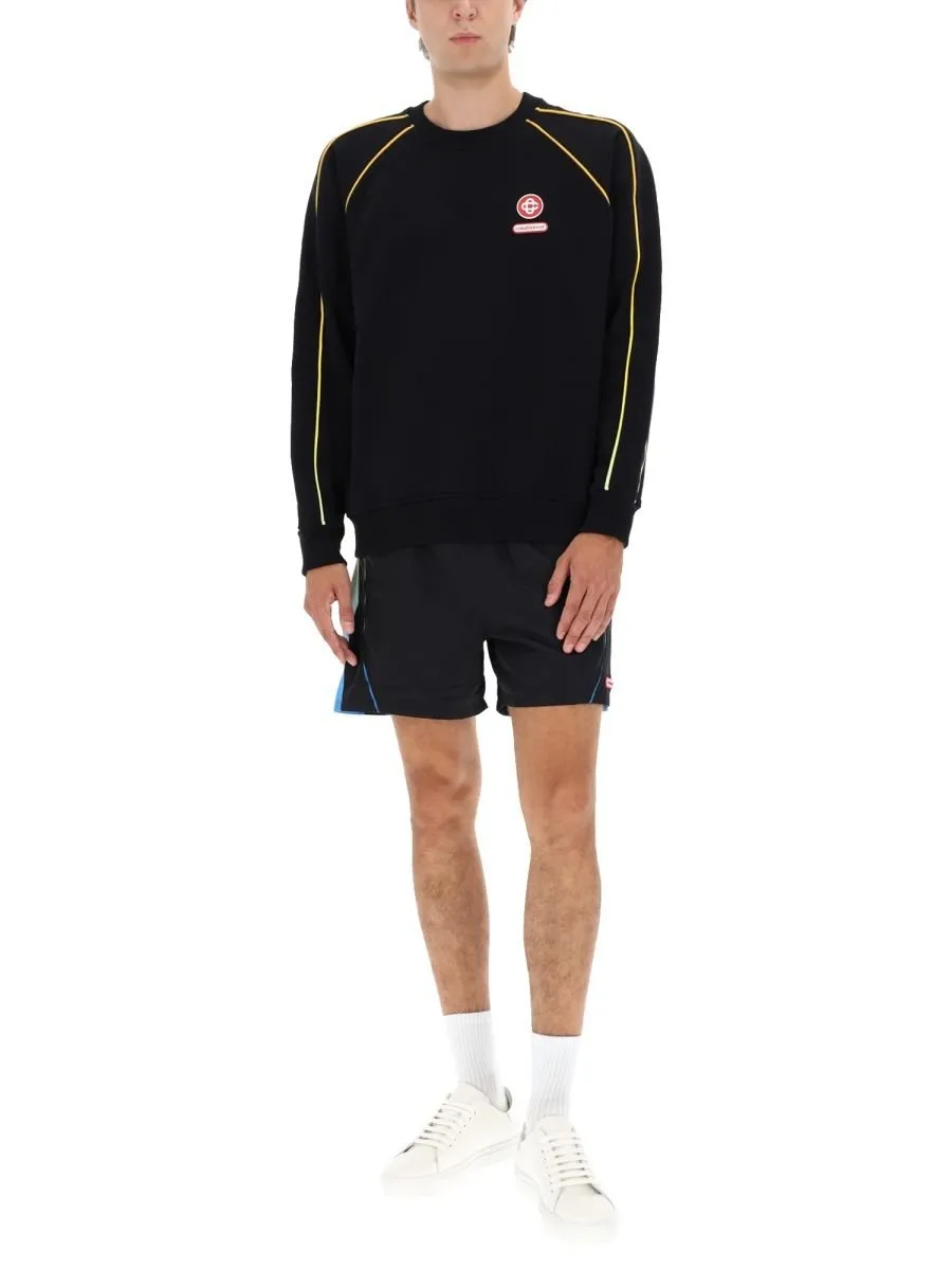 Casablanca Logo-Appliqué Crewneck Sweatshirt