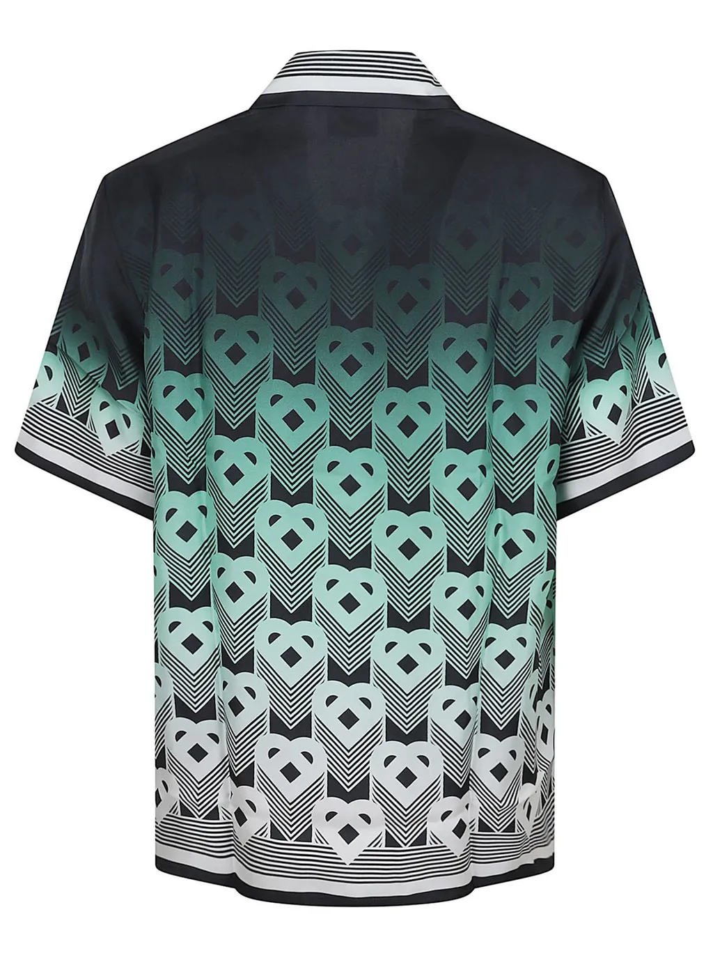Casablanca Short-Sleeved Logo Jacquard Shirt