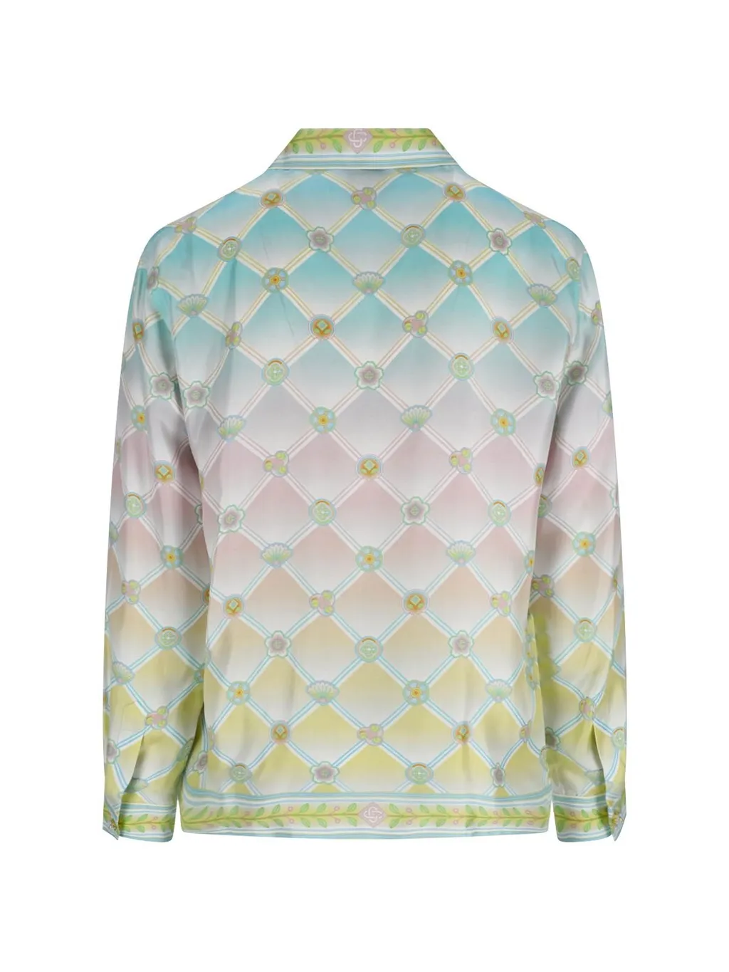 Casablanca Graphic Printed Satin Shirt