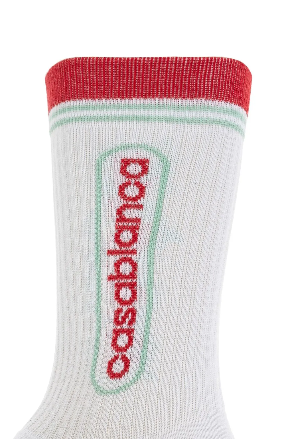 Casablanca Logo Intarsia-Knit Socks