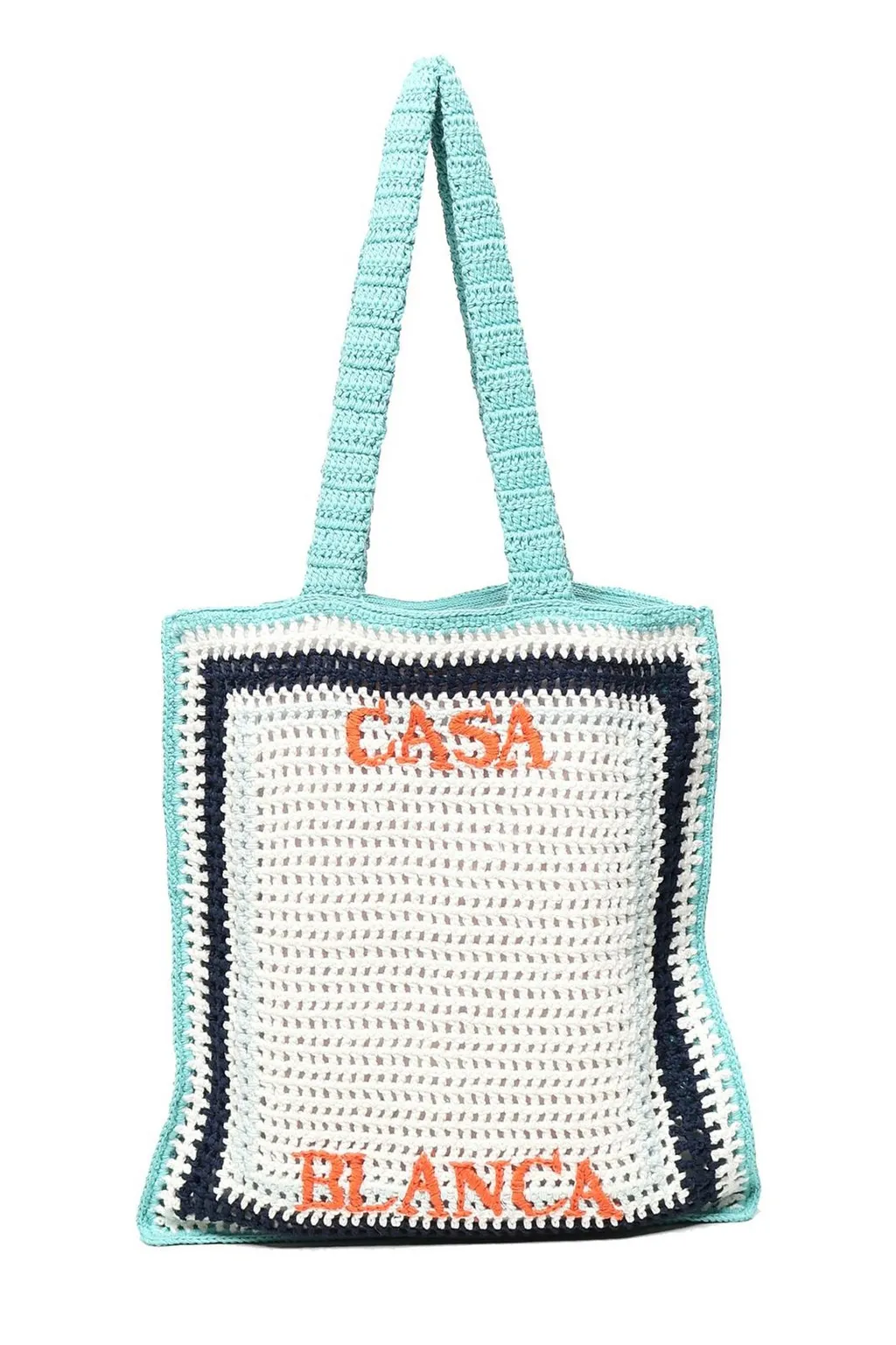 Casablanca Stripe Crochet Bag