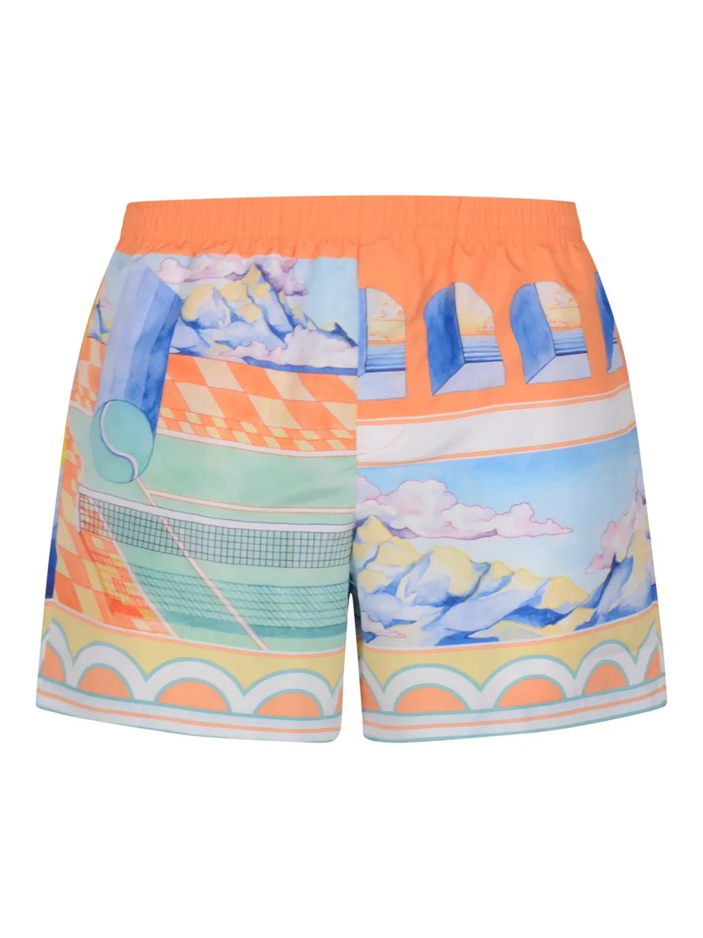 Casablanca Surreal Drawstring Pool Shorts