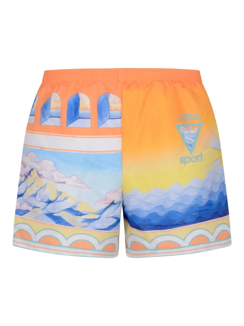 Casablanca Surreal Drawstring Pool Shorts