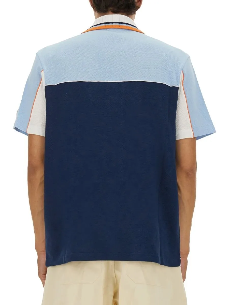 Casablanca Logo Printed Polo Shirt