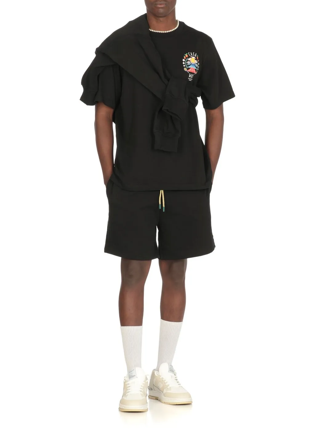 Casablanca Drawstring Shorts