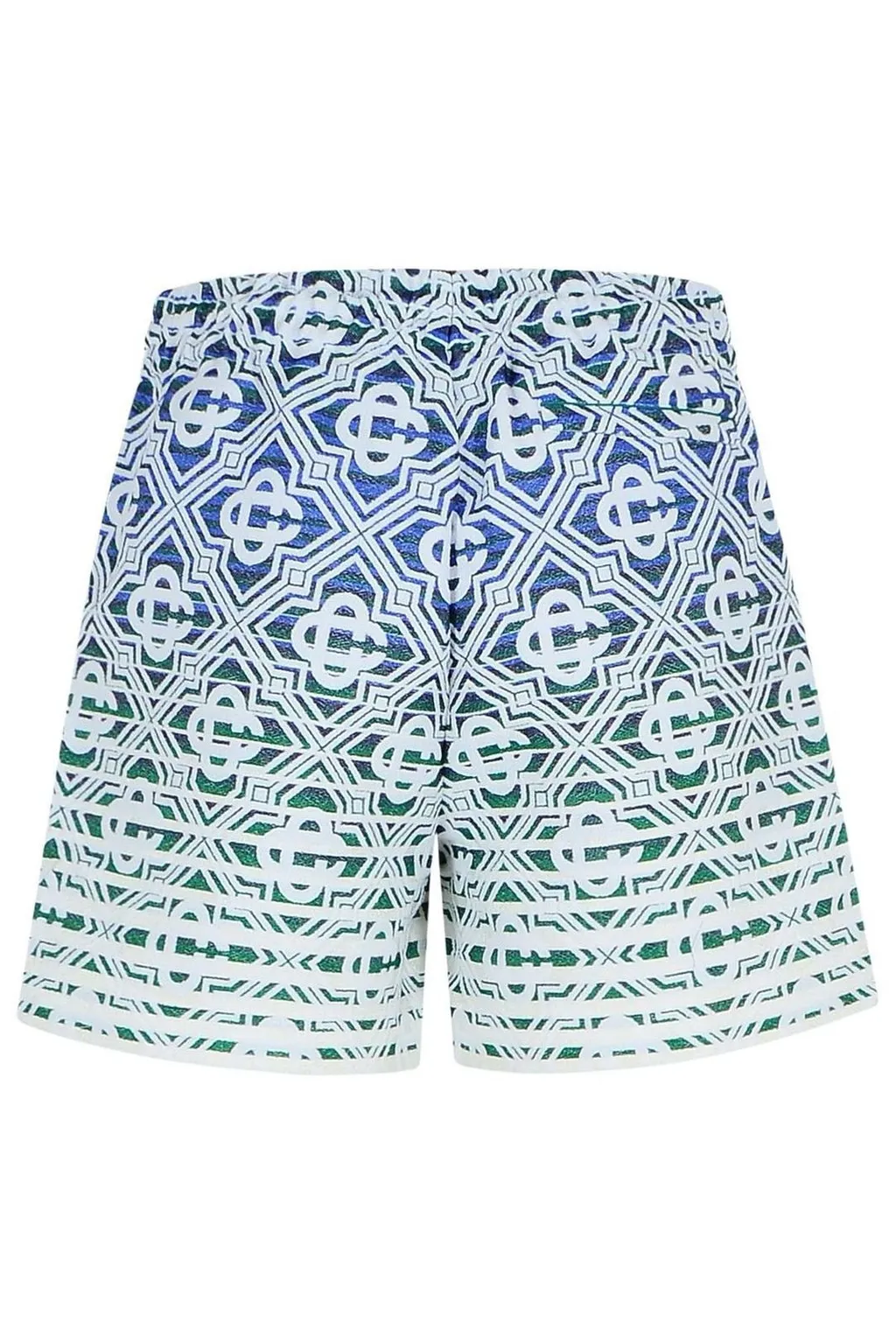 Casablanca Monogram Gradient Elastic Waist Towelling Shorts