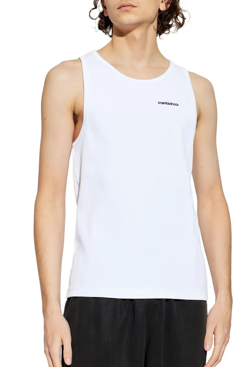 Casablanca Ribbed Logo Vest