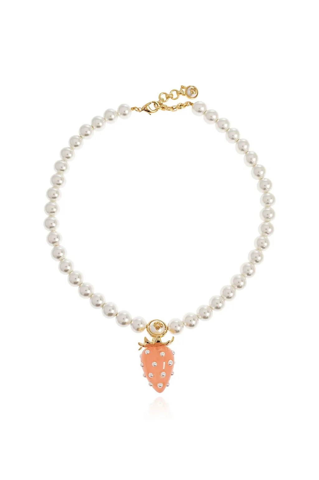 Casablanca Strawberry Pearl Necklace