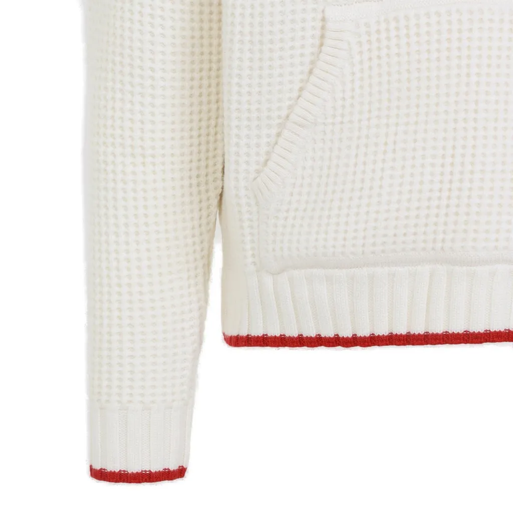 Casablanca Waffle Knitted Hoodie