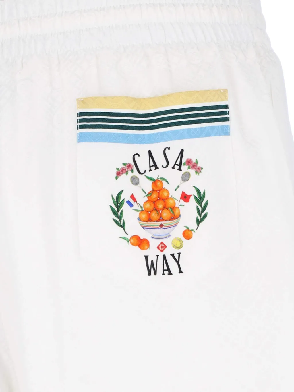 Casablanca Casa Way Graphic Printed Shorts
