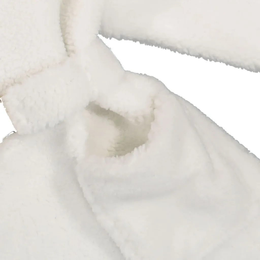Casablanca Belted Waist Teddy-Texture Bathrobe