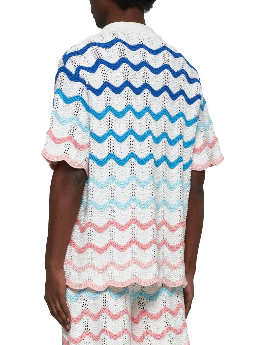 Casablanca Wave Knitted Shirt