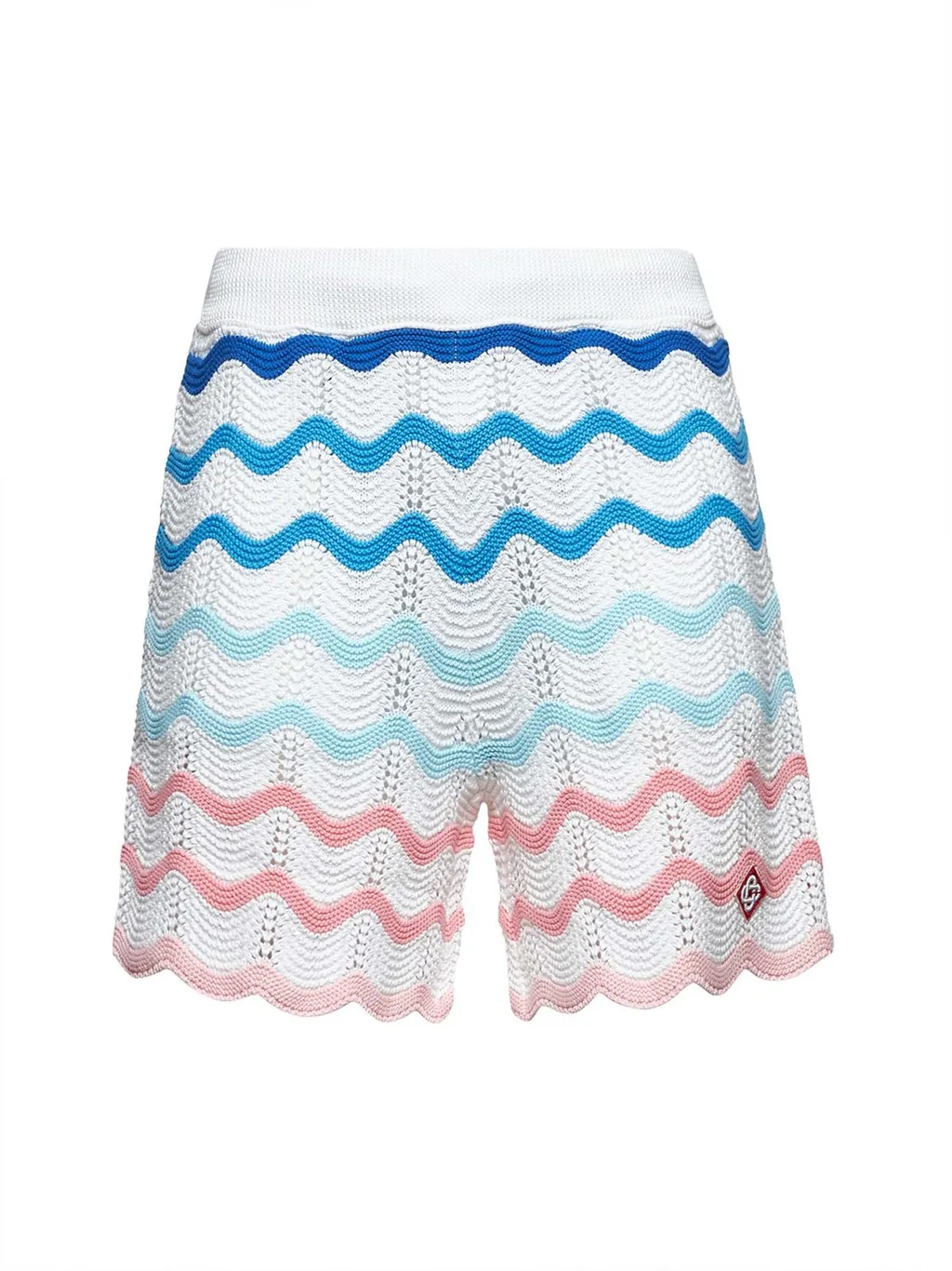 Casablanca Wave Knitted Shorts