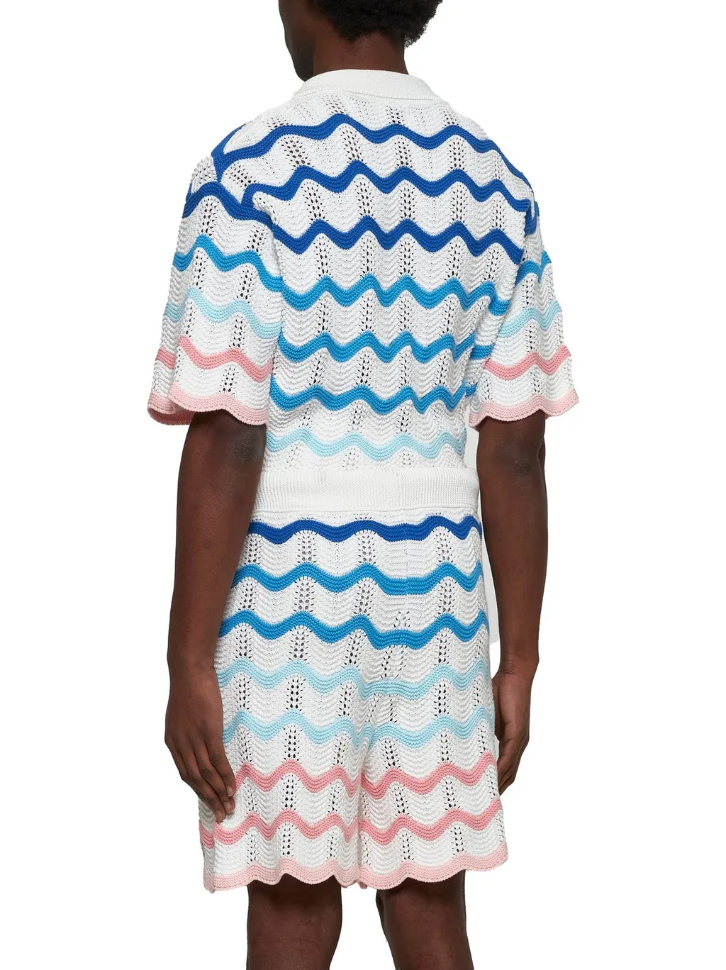 Casablanca Wave Knitted Shorts
