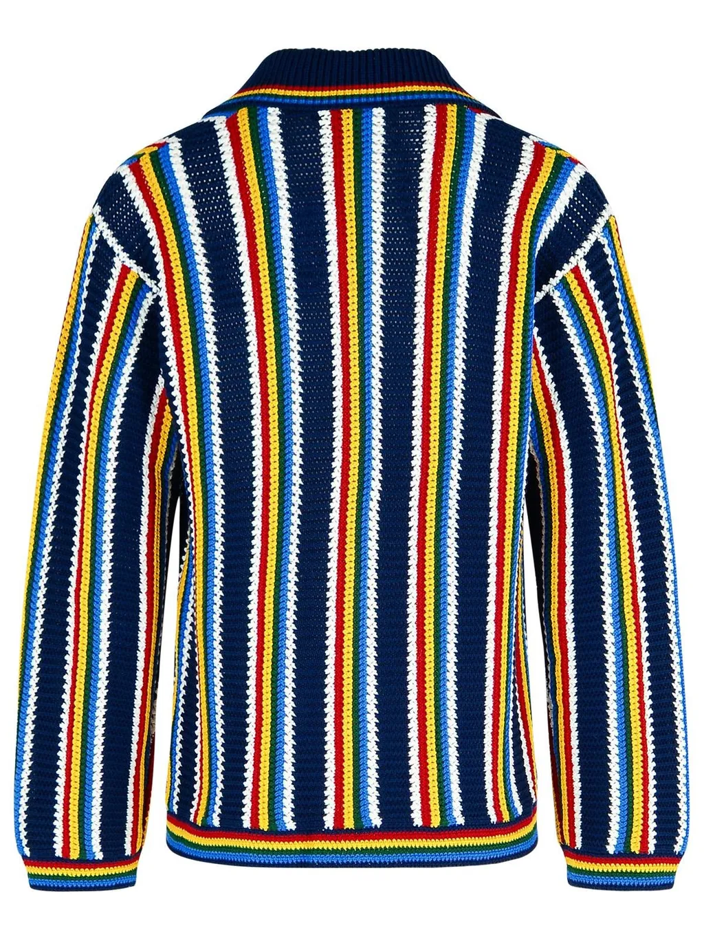 Casablanca Stripe Crochet Shirt