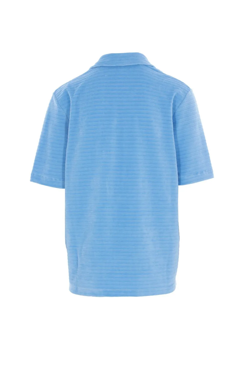 Casablanca Short Sleeved Velour Shirt
