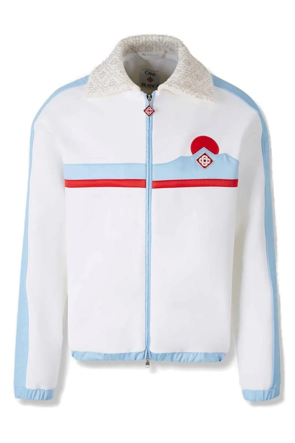 Casablanca Hybrid Zip-Up Jacket