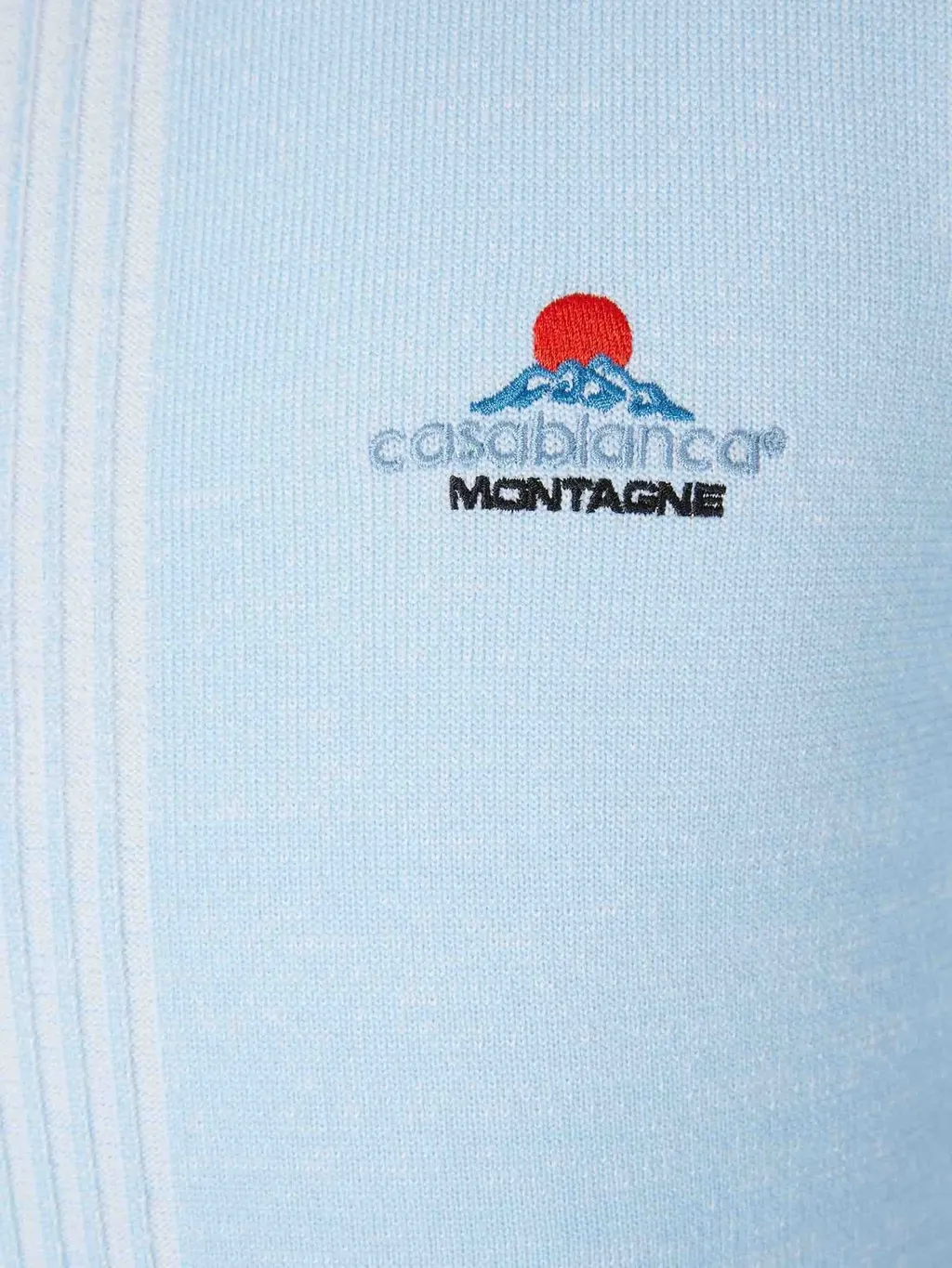 Casablanca Ribbed Zip Knitwear