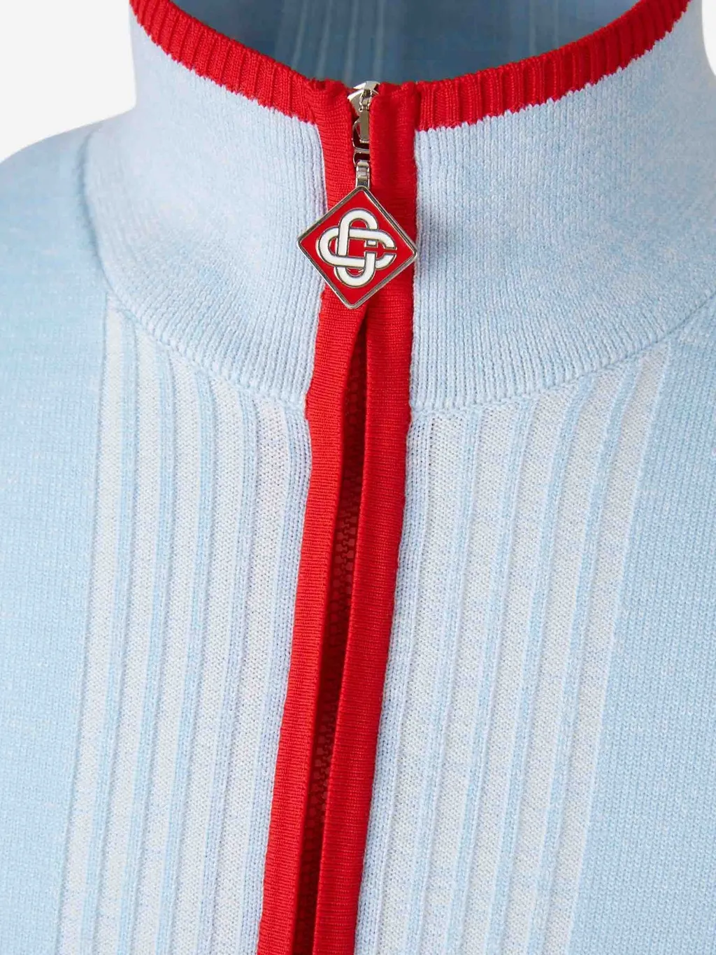 Casablanca Ribbed Zip Knitwear