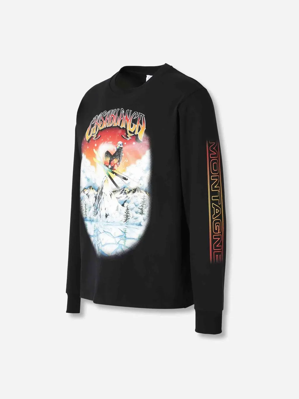 Casablanca Printed Long Sleeve T-Shirt