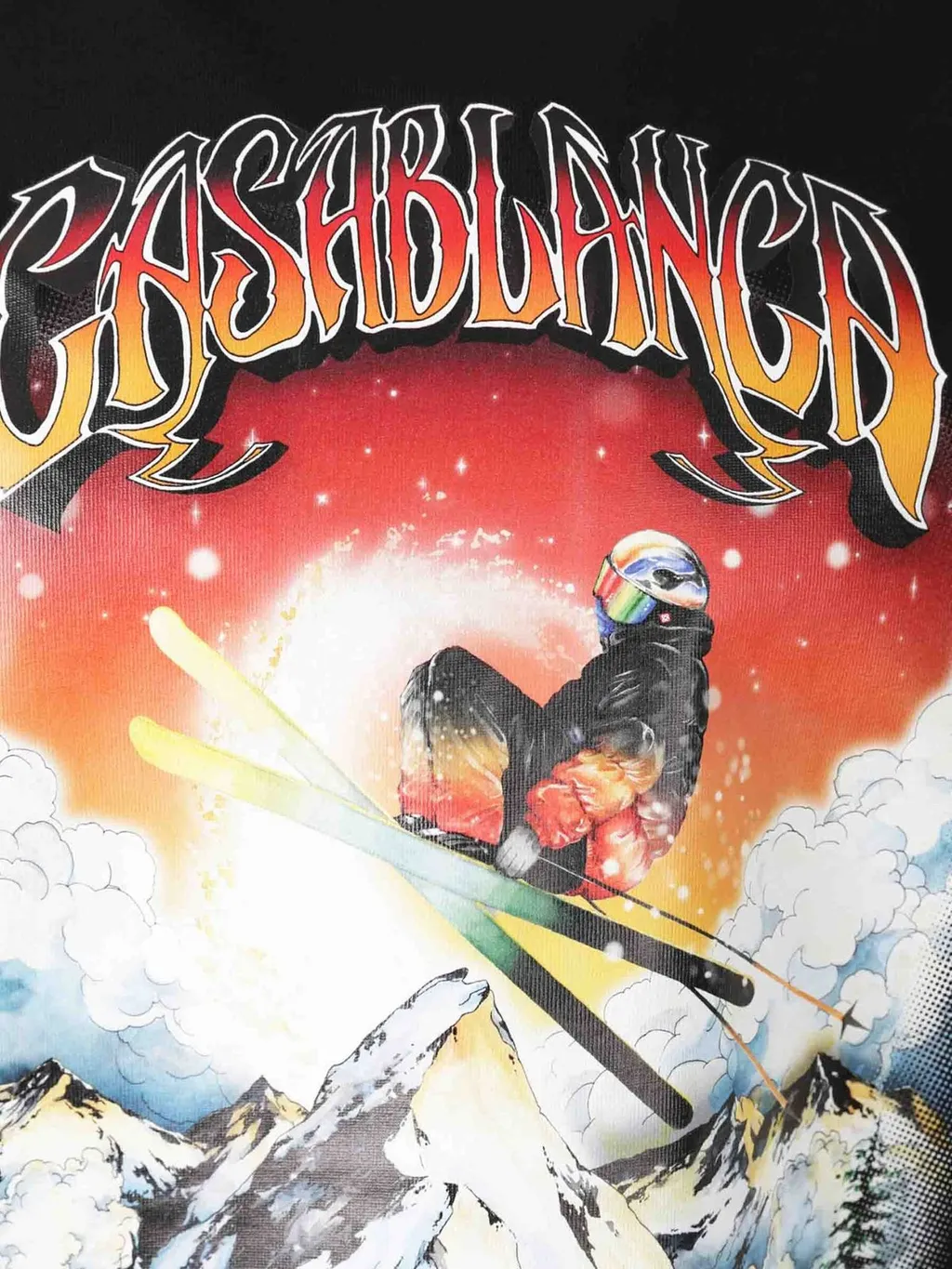 Casablanca Printed Long Sleeve T-Shirt