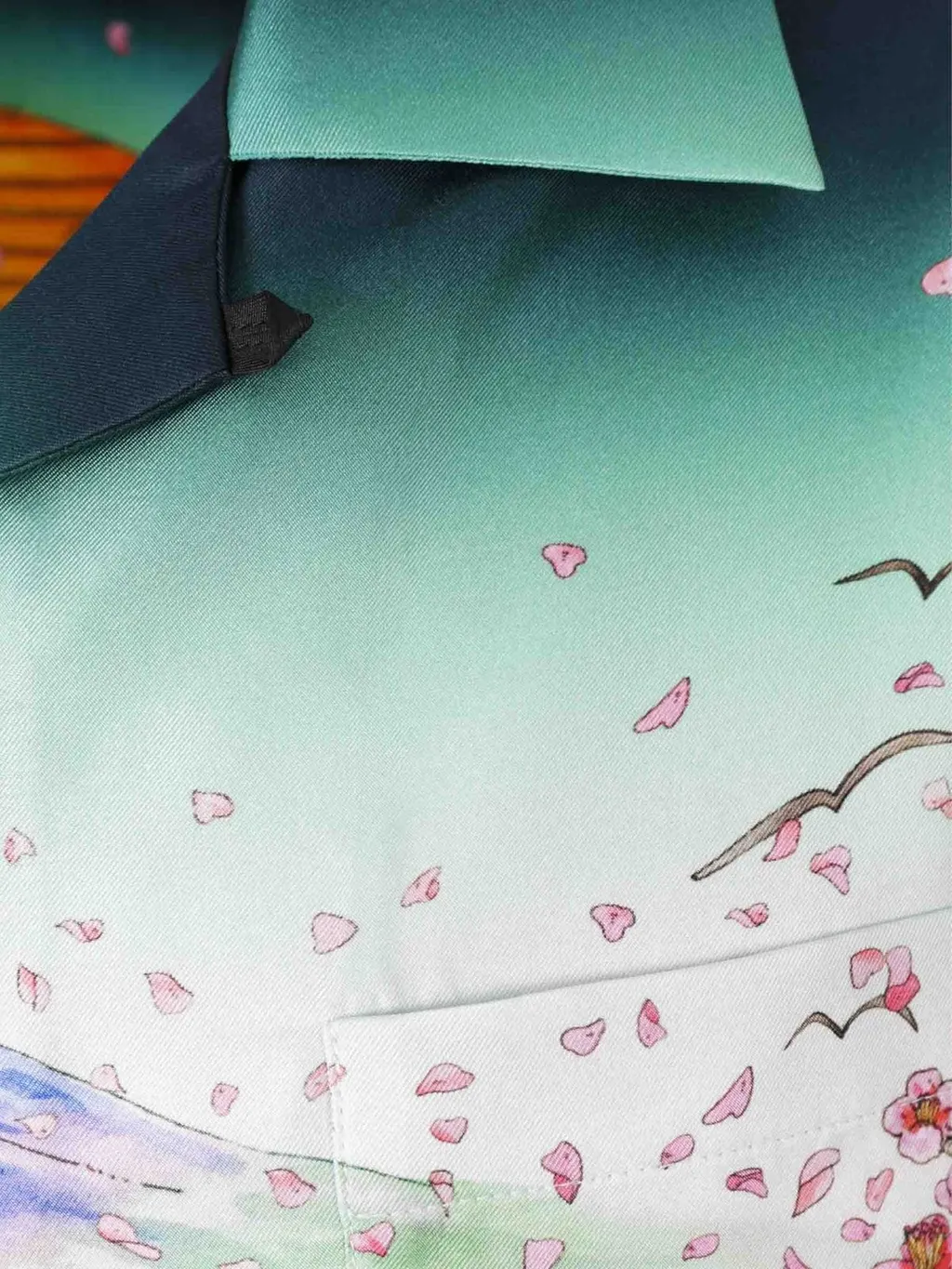 Casablanca Silk Twill Printed Shirt