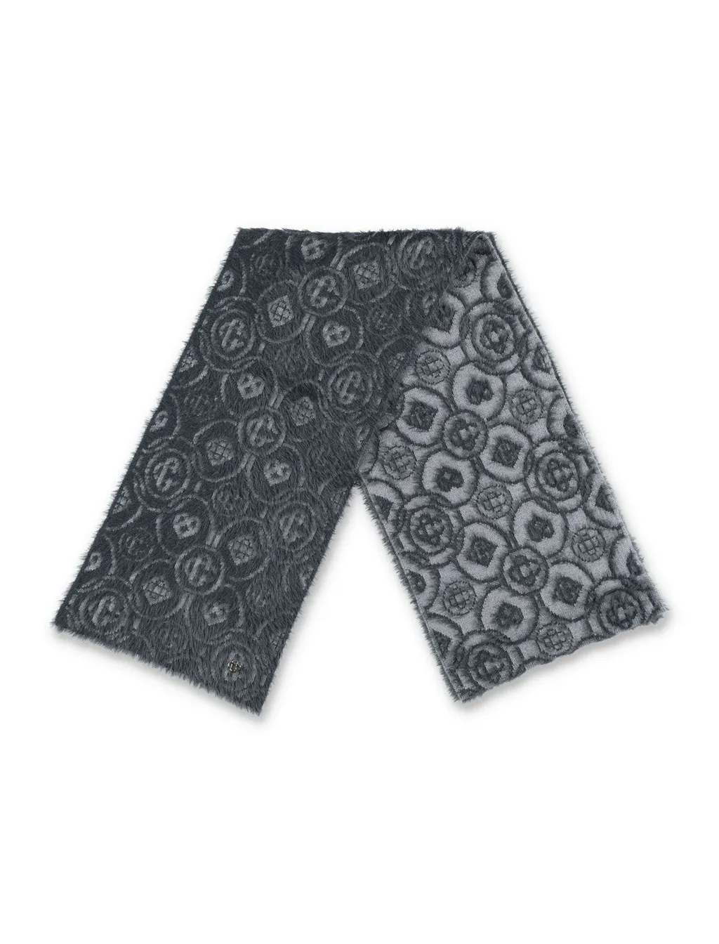 Casablanca Monogram Fluffy Scarf