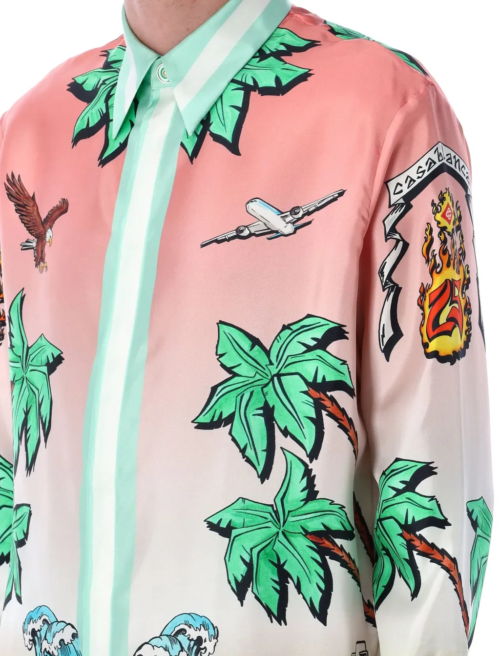 Casablanca Tennis Club Long Sleeve Shirt