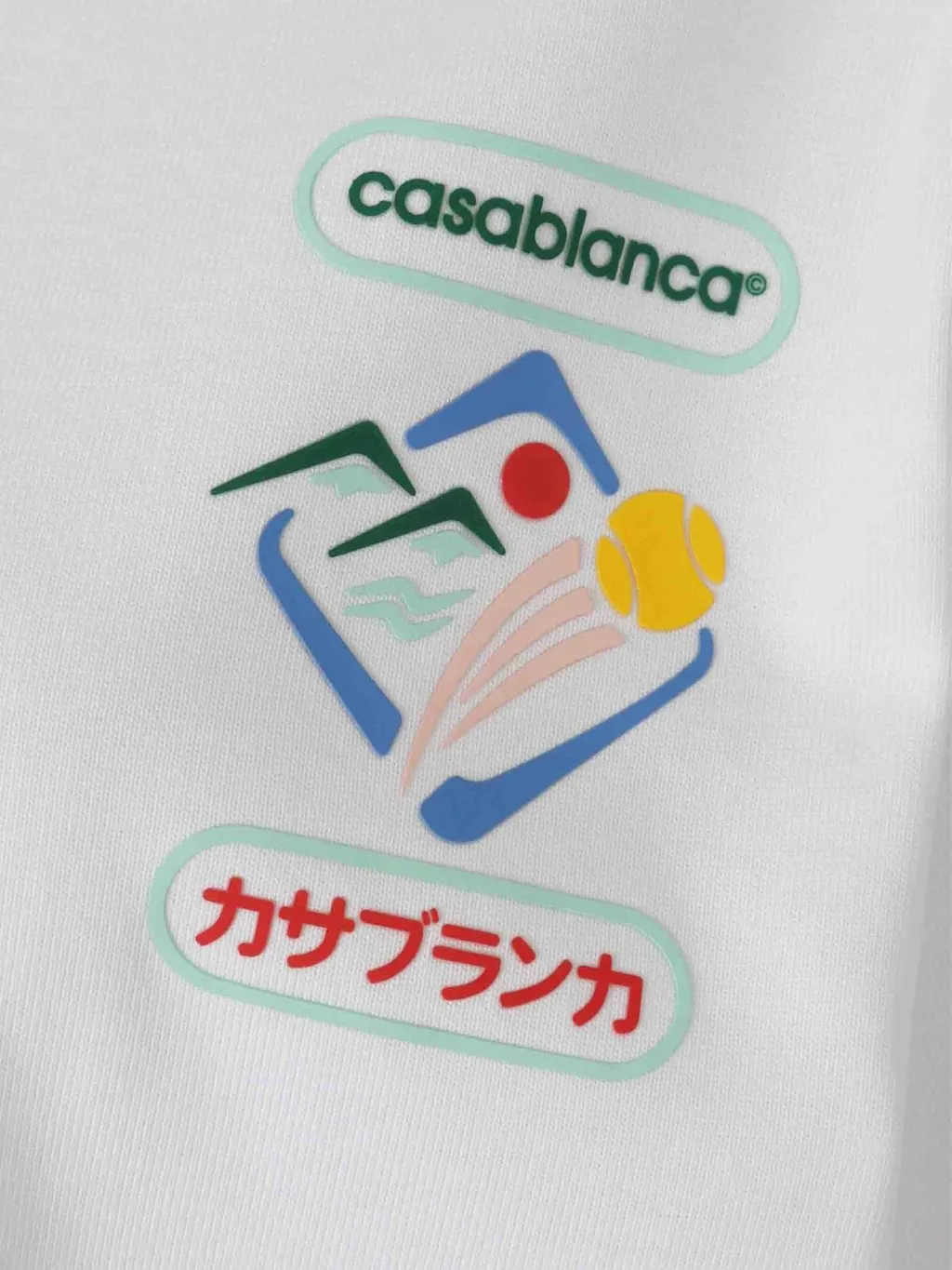 Casablanca Montaigne Sportif Oversized T-Shirt