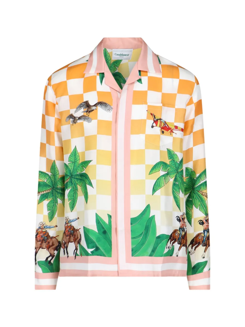 Casablanca Tennis Club Long-Sleeved Shirt