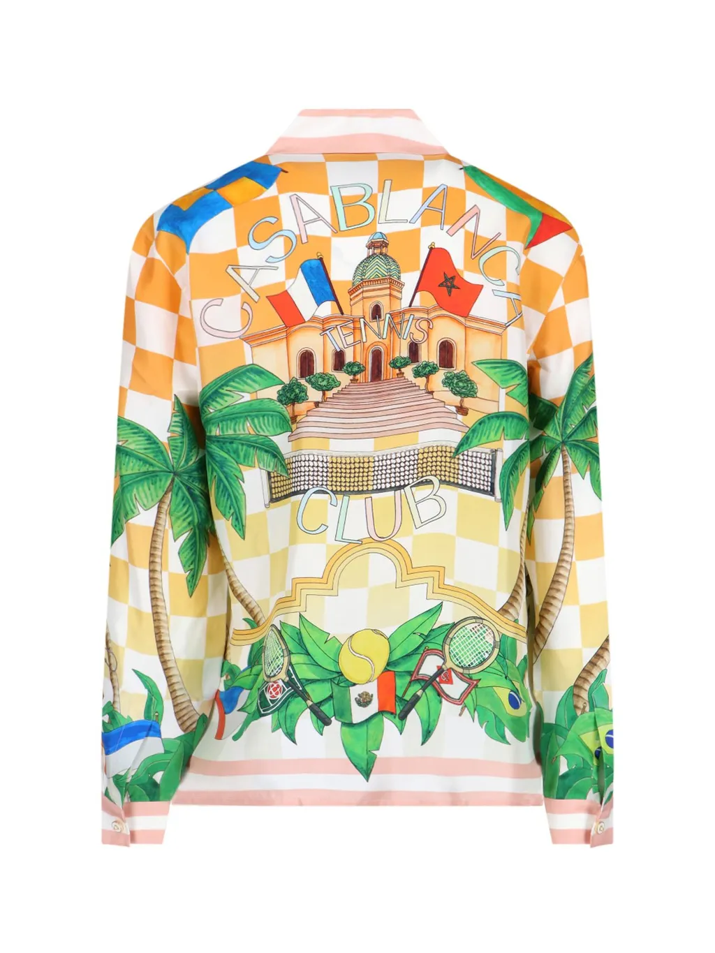 Casablanca Tennis Club Long-Sleeved Shirt
