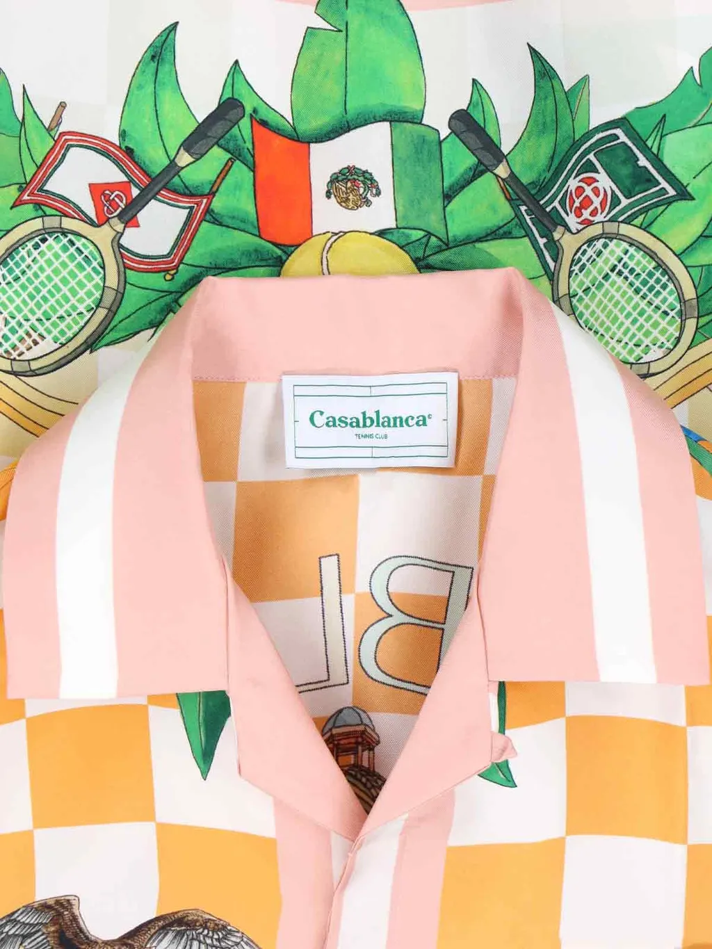 Casablanca Tennis Club Long-Sleeved Shirt
