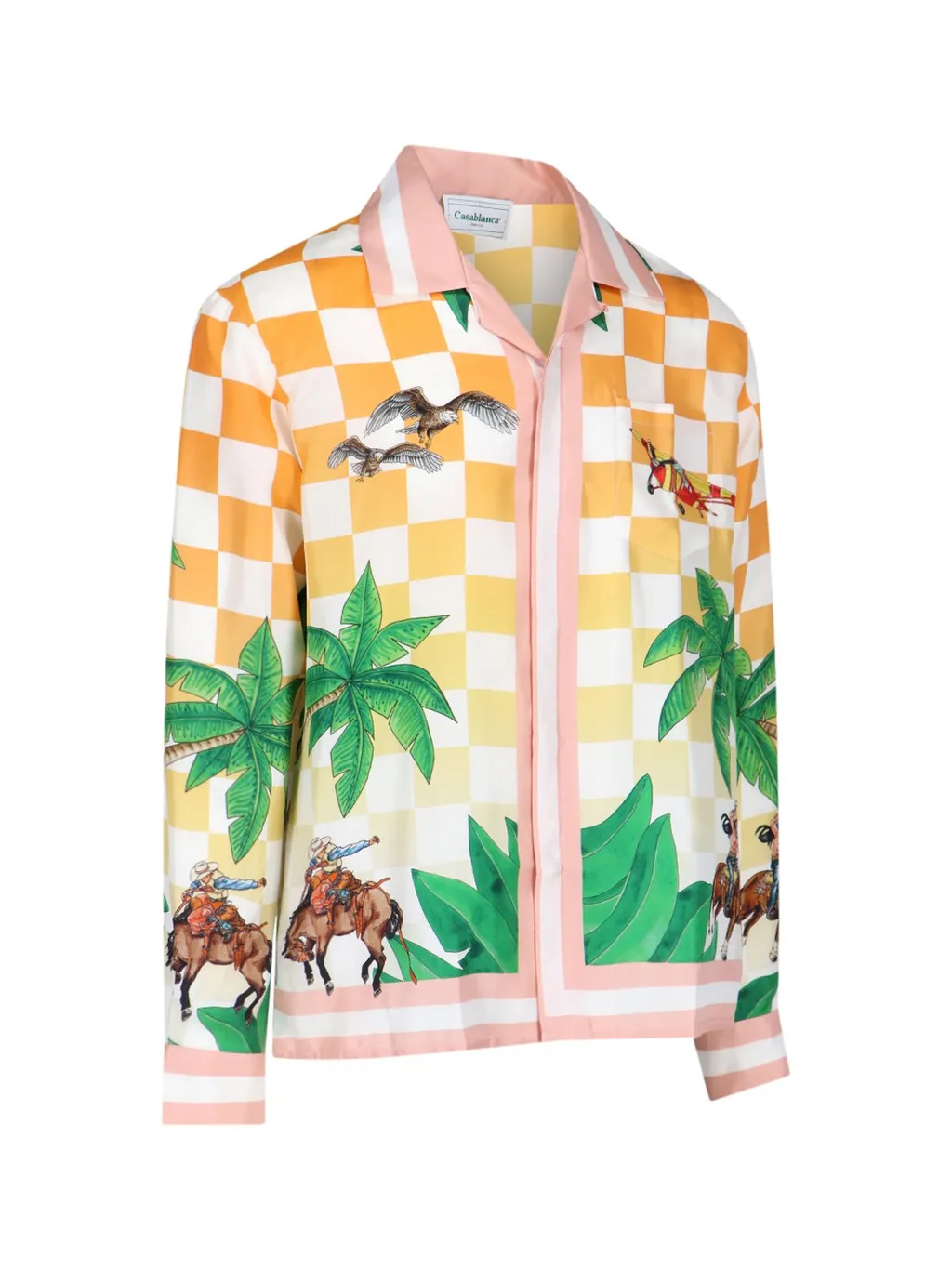 Casablanca Tennis Club Long-Sleeved Shirt