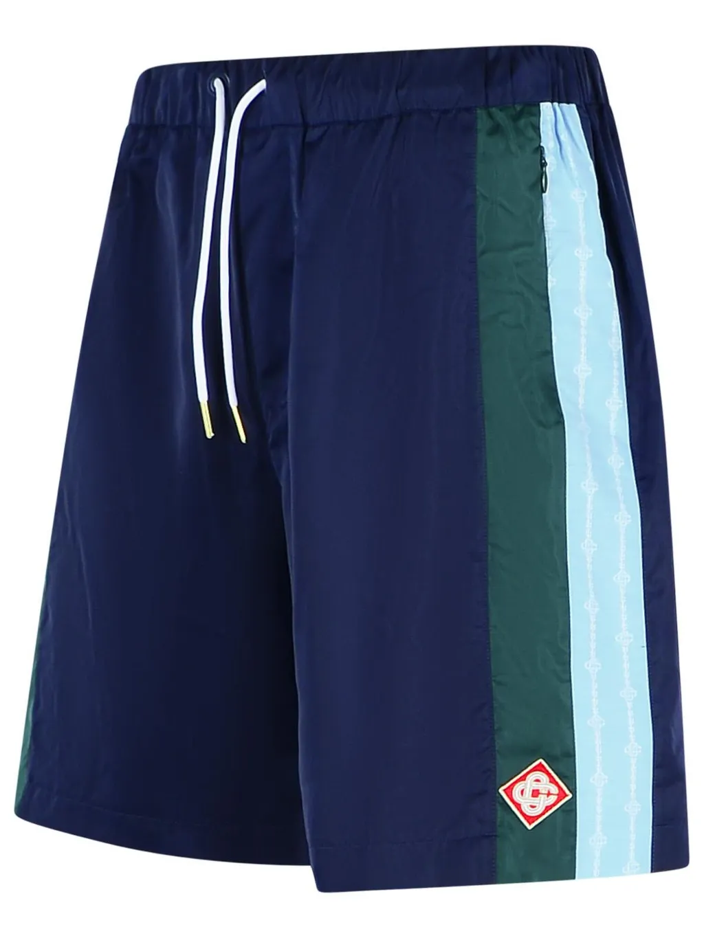 Casablanca Laurel Stripe Athletic Shorts