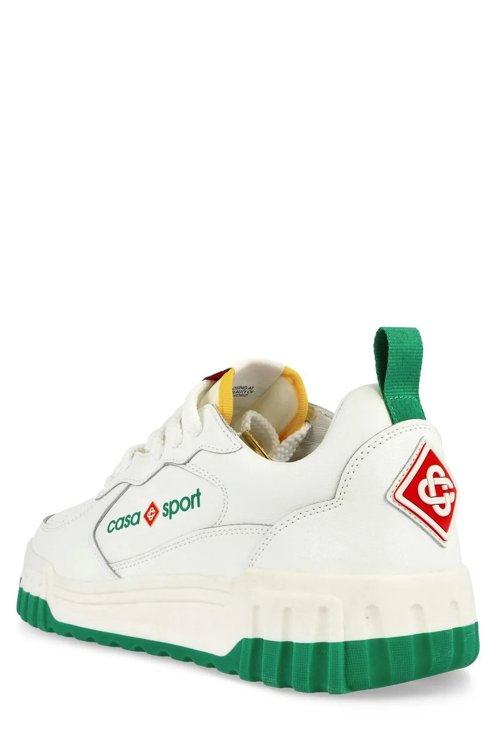 Casablanca Court Logo Printed Sneakers