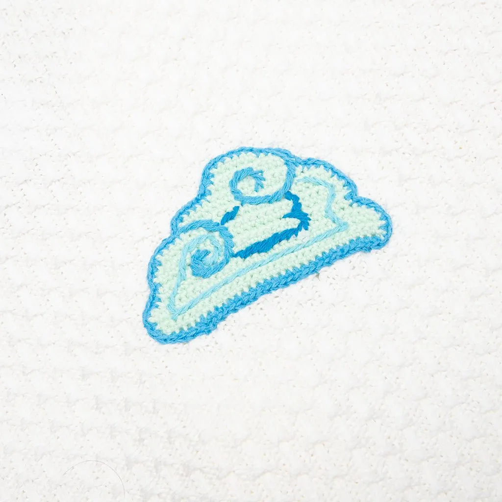 Casablanca Motif Crochet Shirt