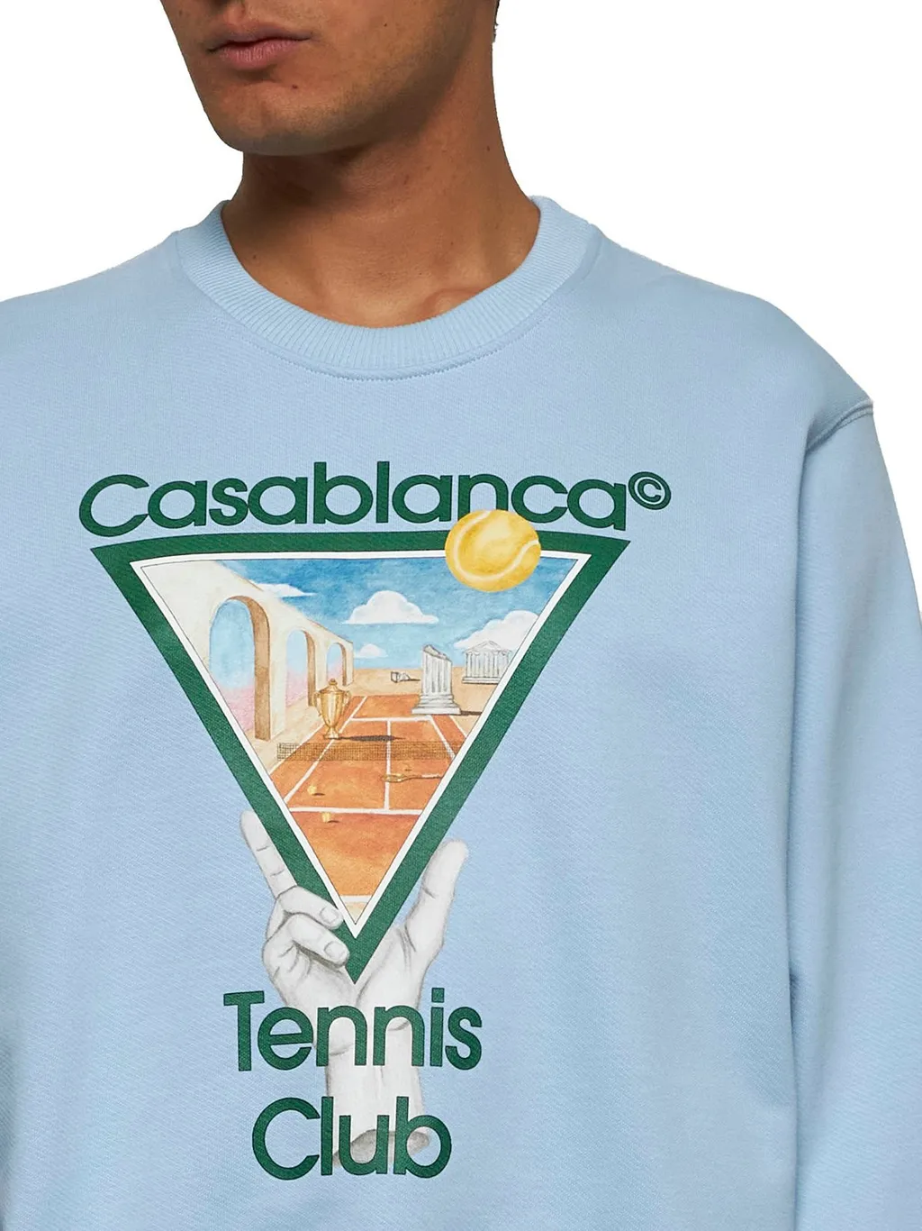 Casablanca Metaphysical Tennis Icon Sweatshirt