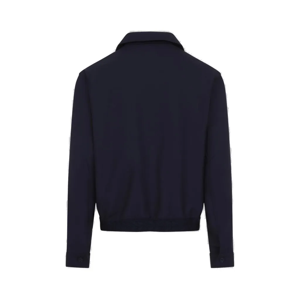 Casablanca Zip-Up Long-Sleeved Jacket