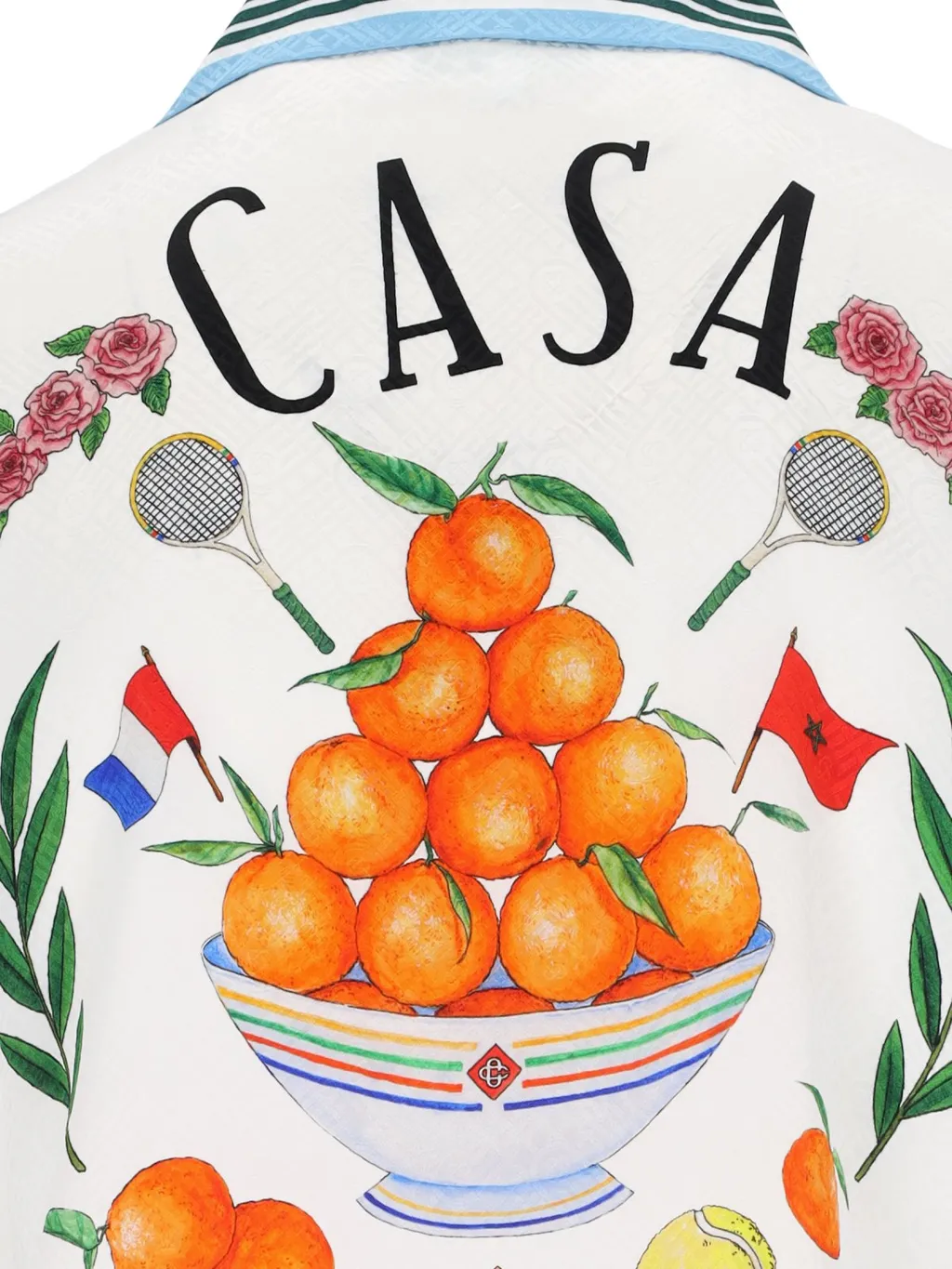 Casablanca Casa Way Satin Shirt