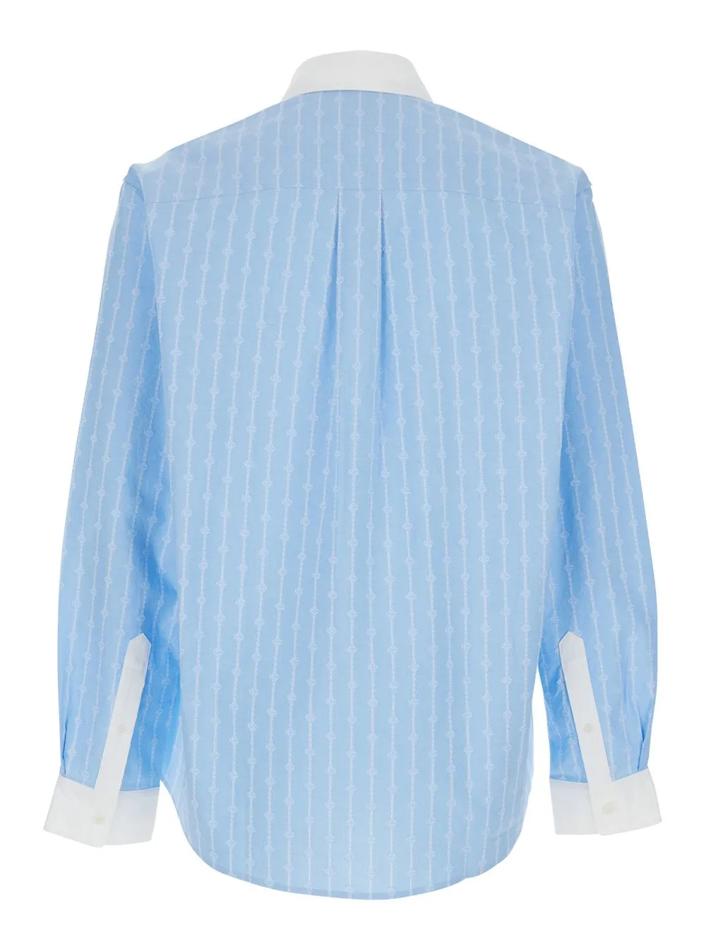 Casablanca Laurel Stripe Jacquard Shirt
