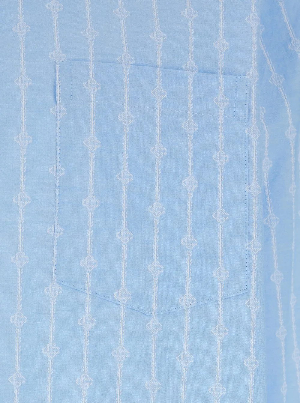 Casablanca Laurel Stripe Jacquard Shirt